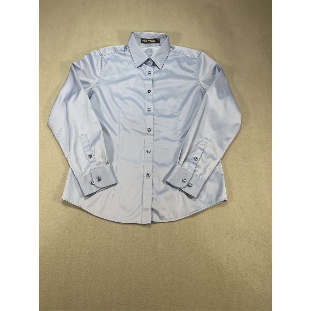 J.Ver Womens Small Button Down‎ Shirt Long Sleeve Italy Luxury
